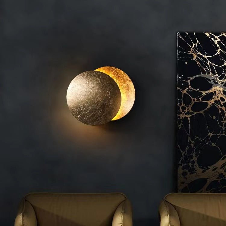 Lateral Solar Eclipse Wall Lamp for Living Room - Wall Lights & Sconces | Lucera Lighting