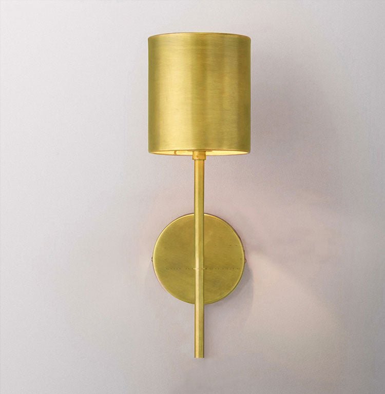 Torus Classic European Brass Wall Sconce - Wall Lights & Sconces | Lucera Lighting