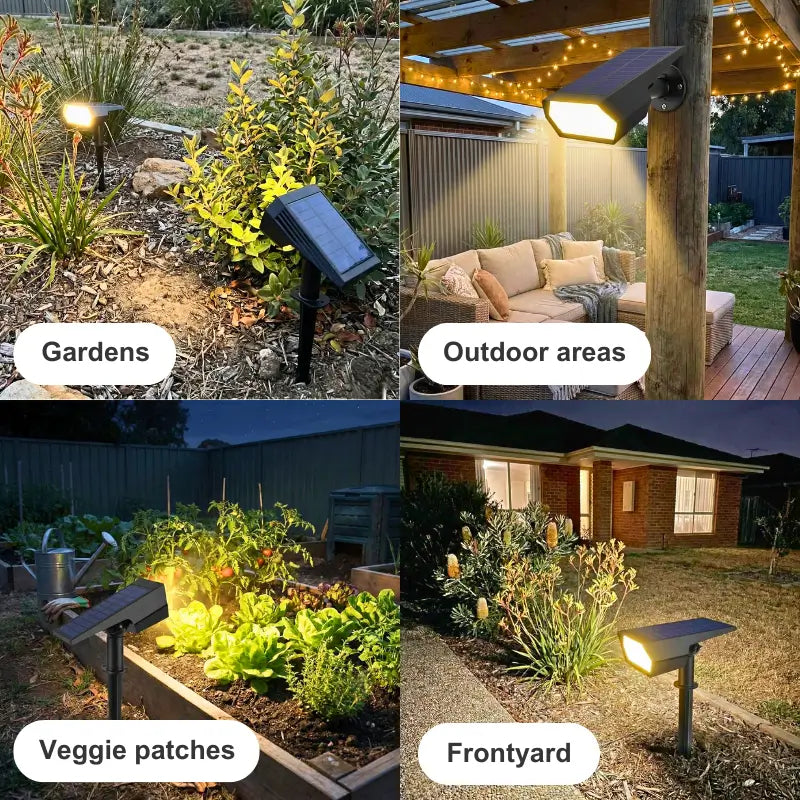 SolaGarden™ Cordless Outdoor Spot Lights