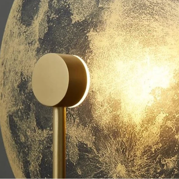 Spiral Moon Shaped Wall Lamp - Wall Lights & Sconces | Lucera Lighting