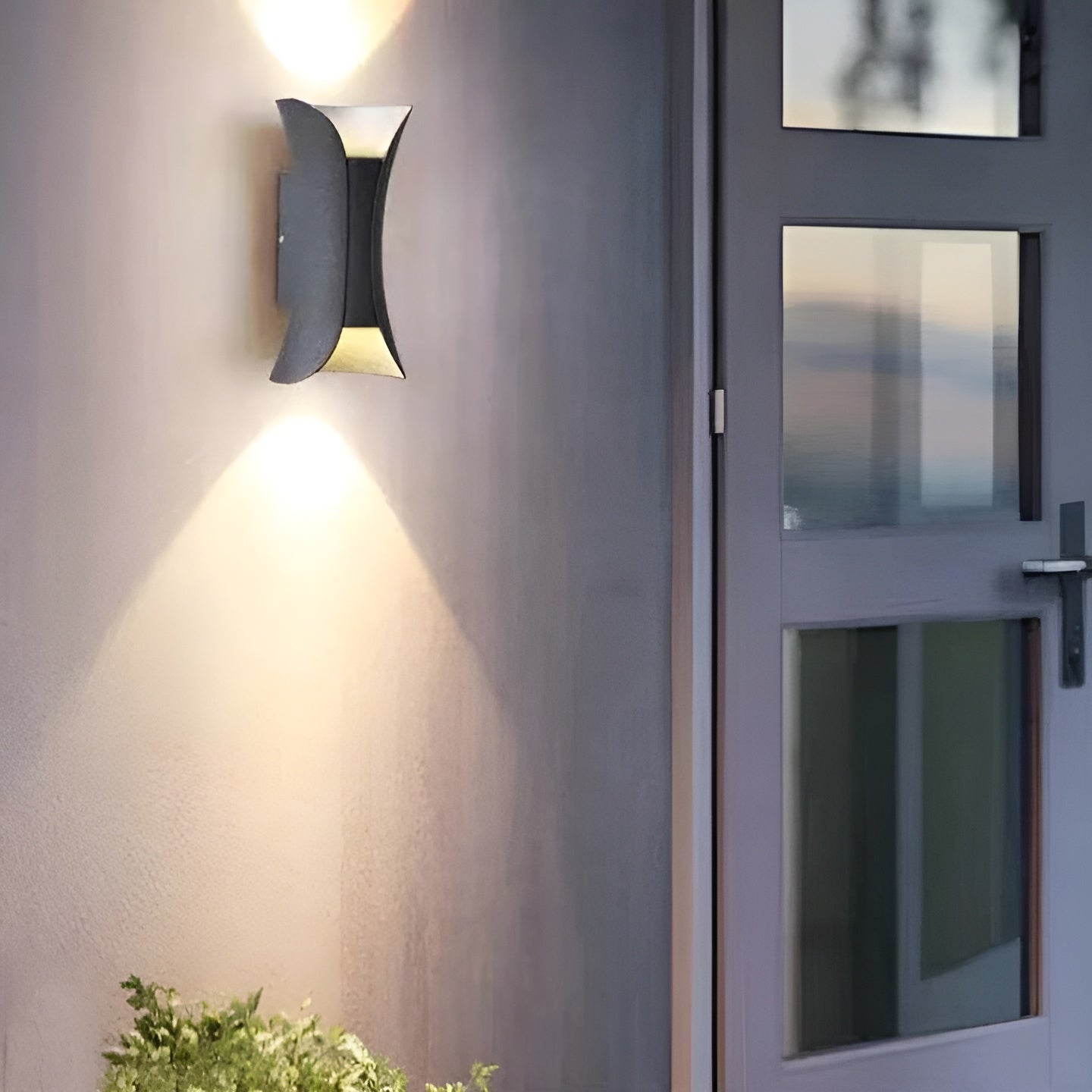 Luxuria UrbanGlow Outdoor Wall Lamp - Outdoor Wall Sconce