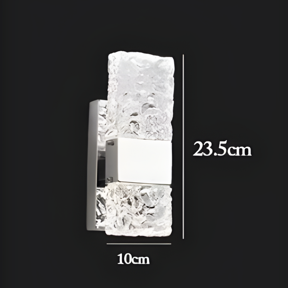 Radiance Arc Wall Lamp - Luxe Crystal LED Sconce