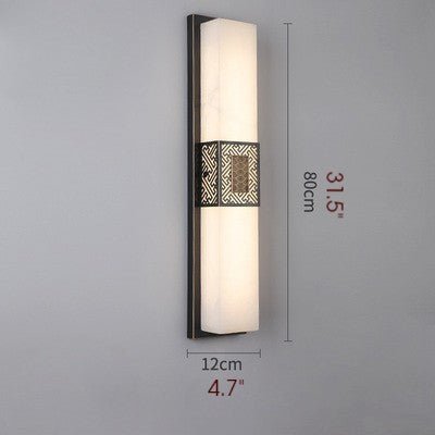 Choral Marble Wall Lamp for Bedroom & Living Room - Wall Lights & Sconces | Lucera Lighting
