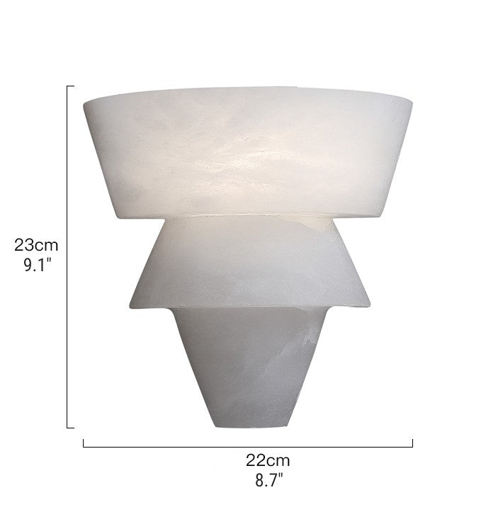 Soffit Modern Minimalist Crystal Wall Lamp - Wall Lights & Sconces | Lucera Lighting