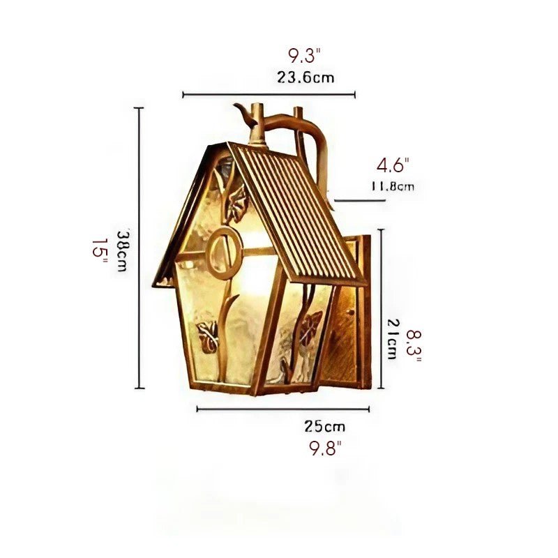 Bianca Outdoor LED Sconce - Exterior wall | Lucera Lighting