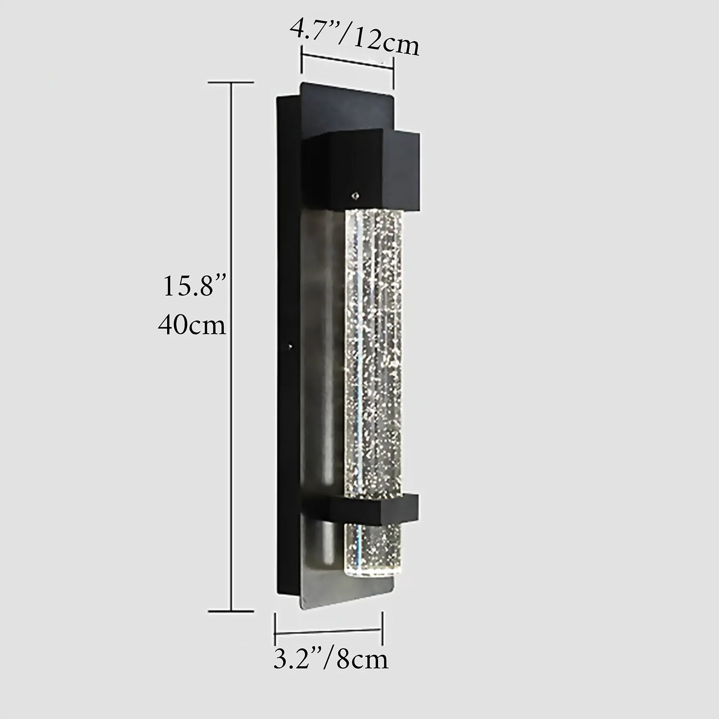 Hemera Outdoor Sconce - Exterior wall | Lucera Lighting