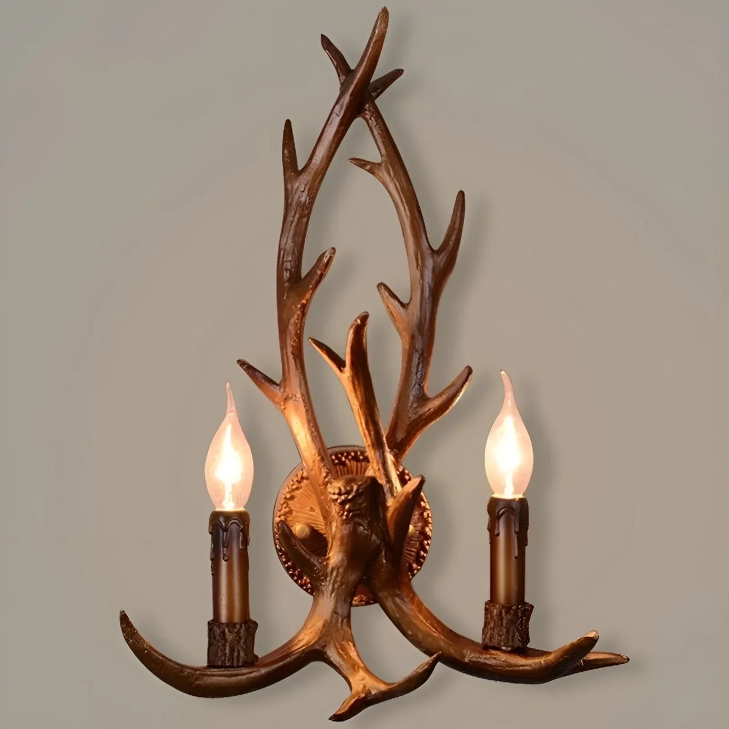 Noli Antlers Wall Sconce - Wall Lights & Sconces | Lucera Lighting
