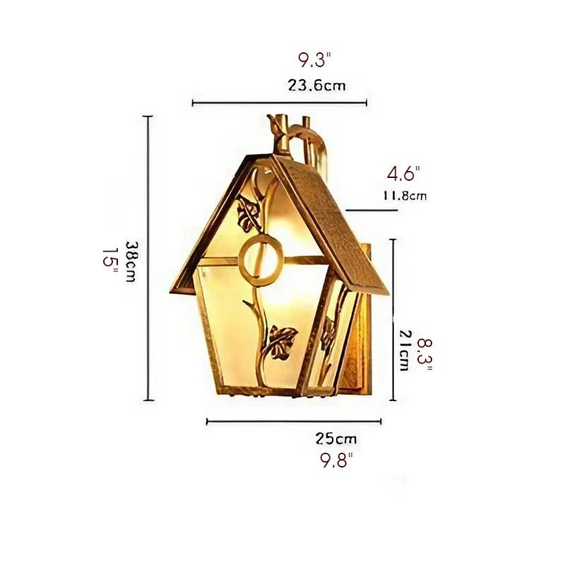Bianca Outdoor LED Sconce - Exterior wall | Lucera Lighting