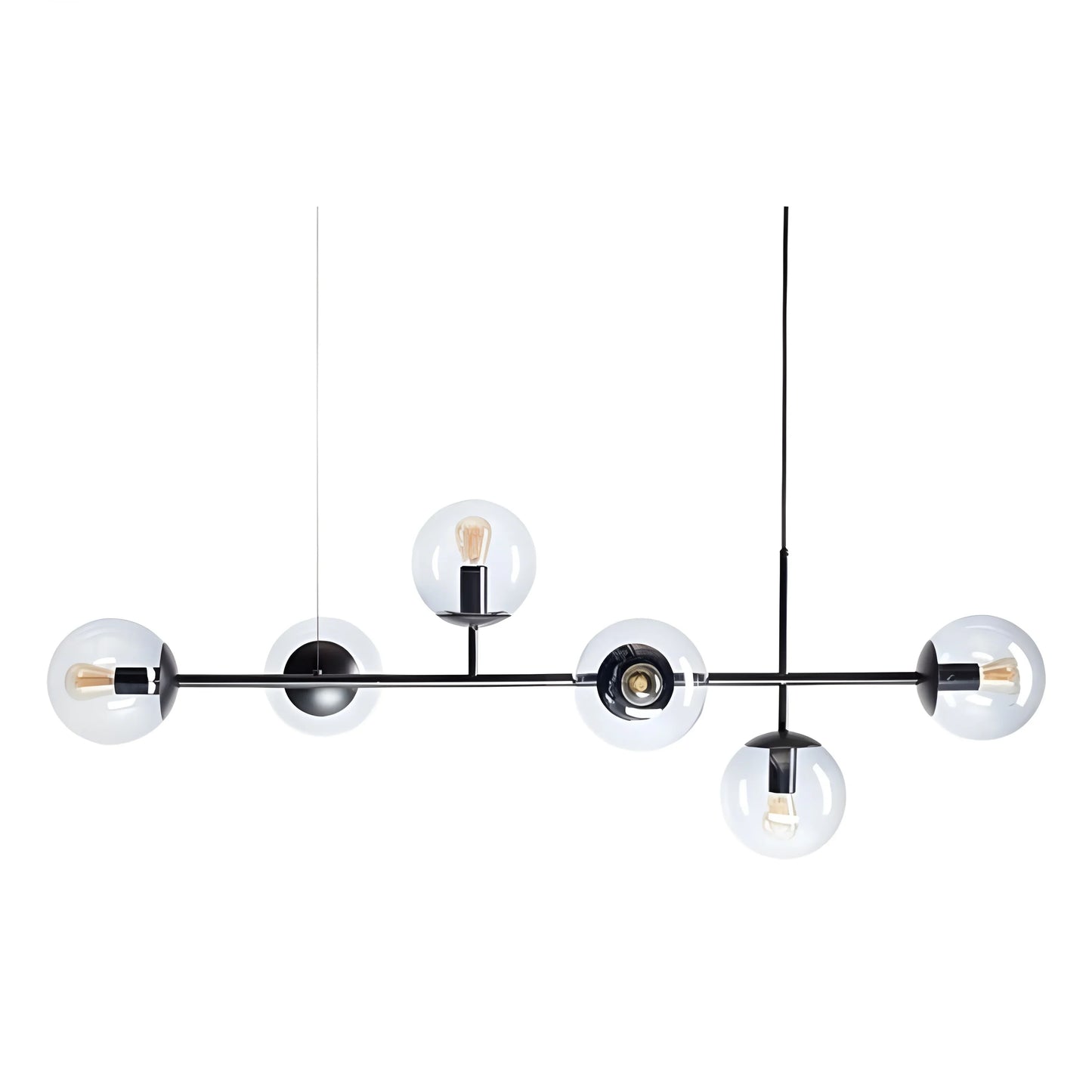 Dag Glass Ball LED Pendant Light for Dining Room - Pendant Lights | Lucera Lighting