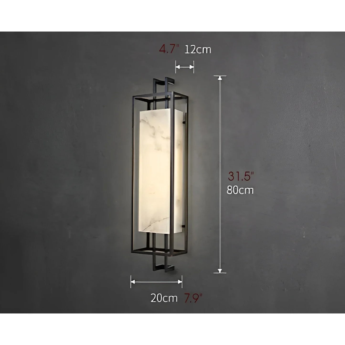 Sonata Luxury Marble Wall Lamp Chinese Style - Wall Lights & Sconces | Lucera Lighting