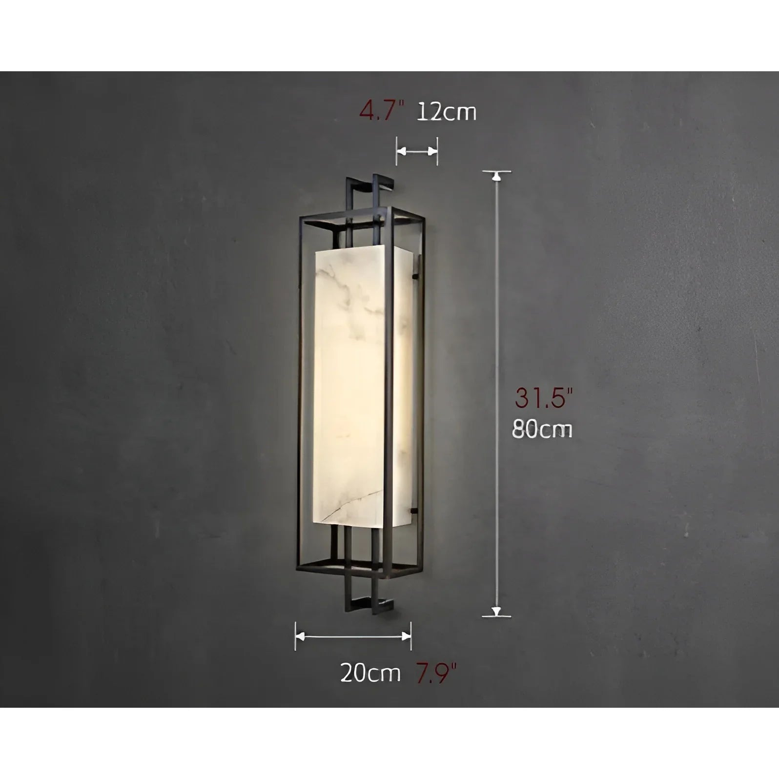 Sonata Luxury Marble Wall Lamp Chinese Style - Wall Lights & Sconces | Lucera Lighting