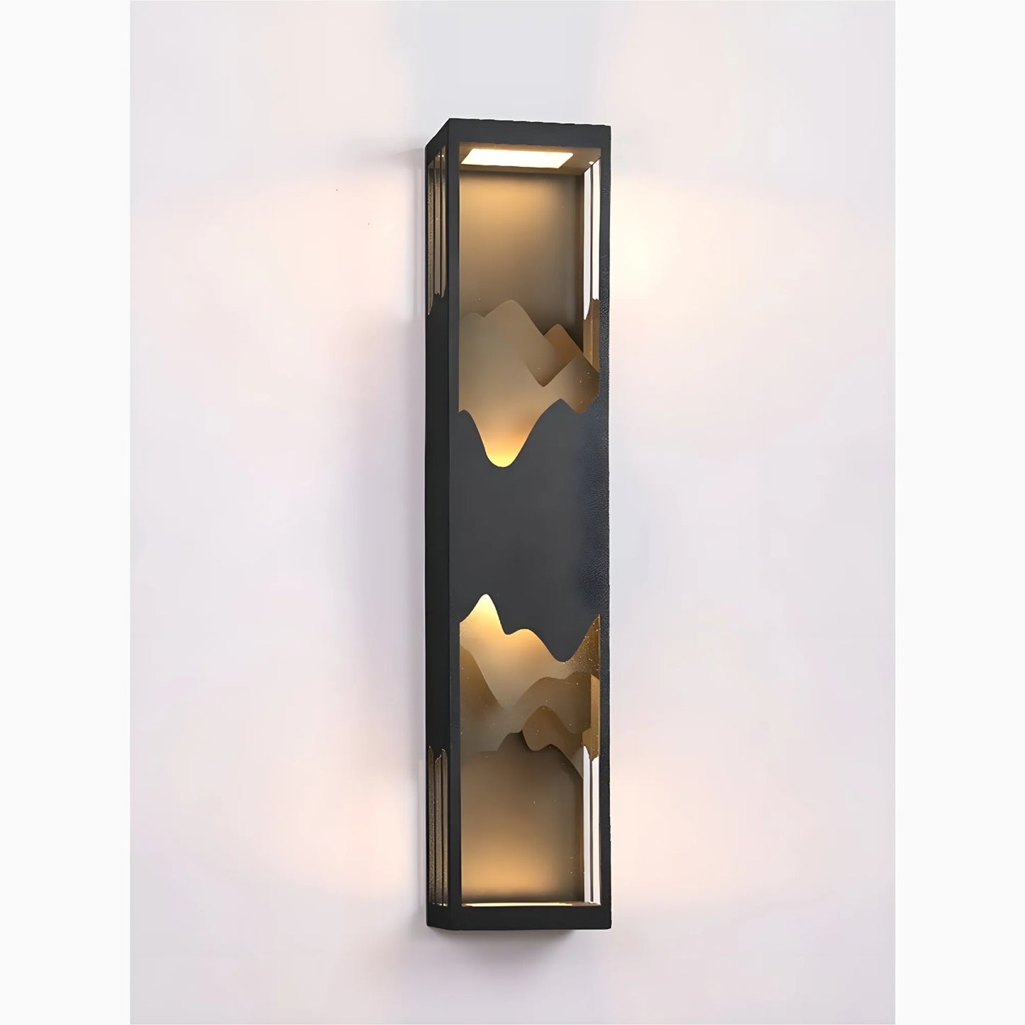 Renee Black Outdoor Waterproof Wall Light - Exterior wall | Lucera Lighting