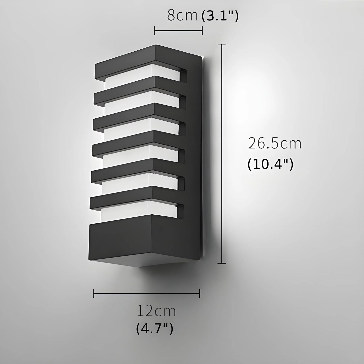 Quinn Outdoor LED Wall Sconce - Exterior wall | Lucera Lighting