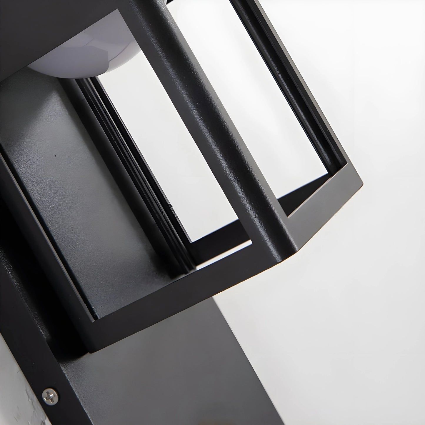 Xanthe Black/Bronze Outdoor LED Wall Light with Motion Sens - Exterior wall | Lucera Lighting