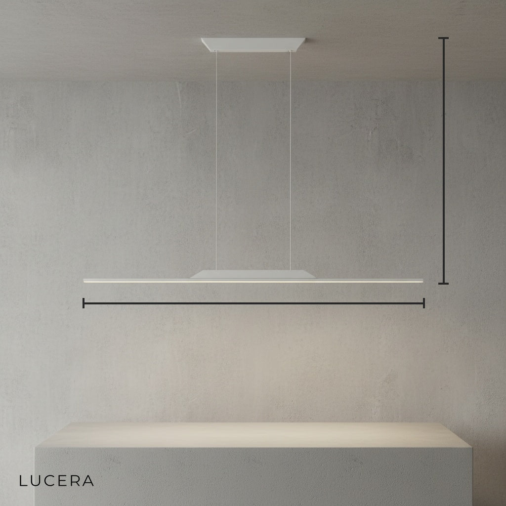 Vind Gold/Black Minimalistic Chandelier - Pendant Lights | Lucera Lighting
