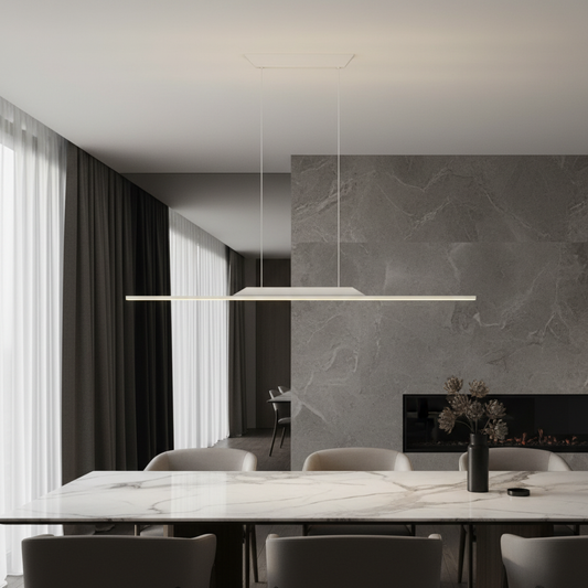 Vind Gold/Black Minimalistic Chandelier - Pendant Lights | Lucera Lighting
