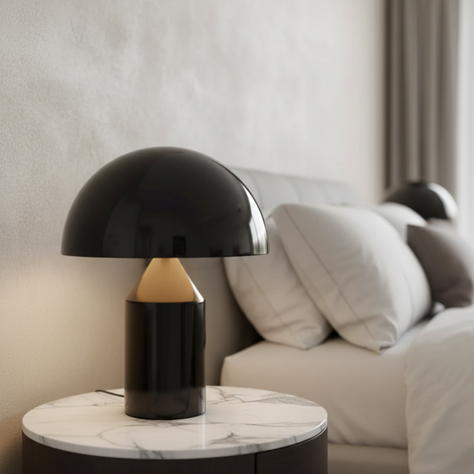 Realta Modern LED Table Lamp for Bedroom - Lamps | Lucera Lighting