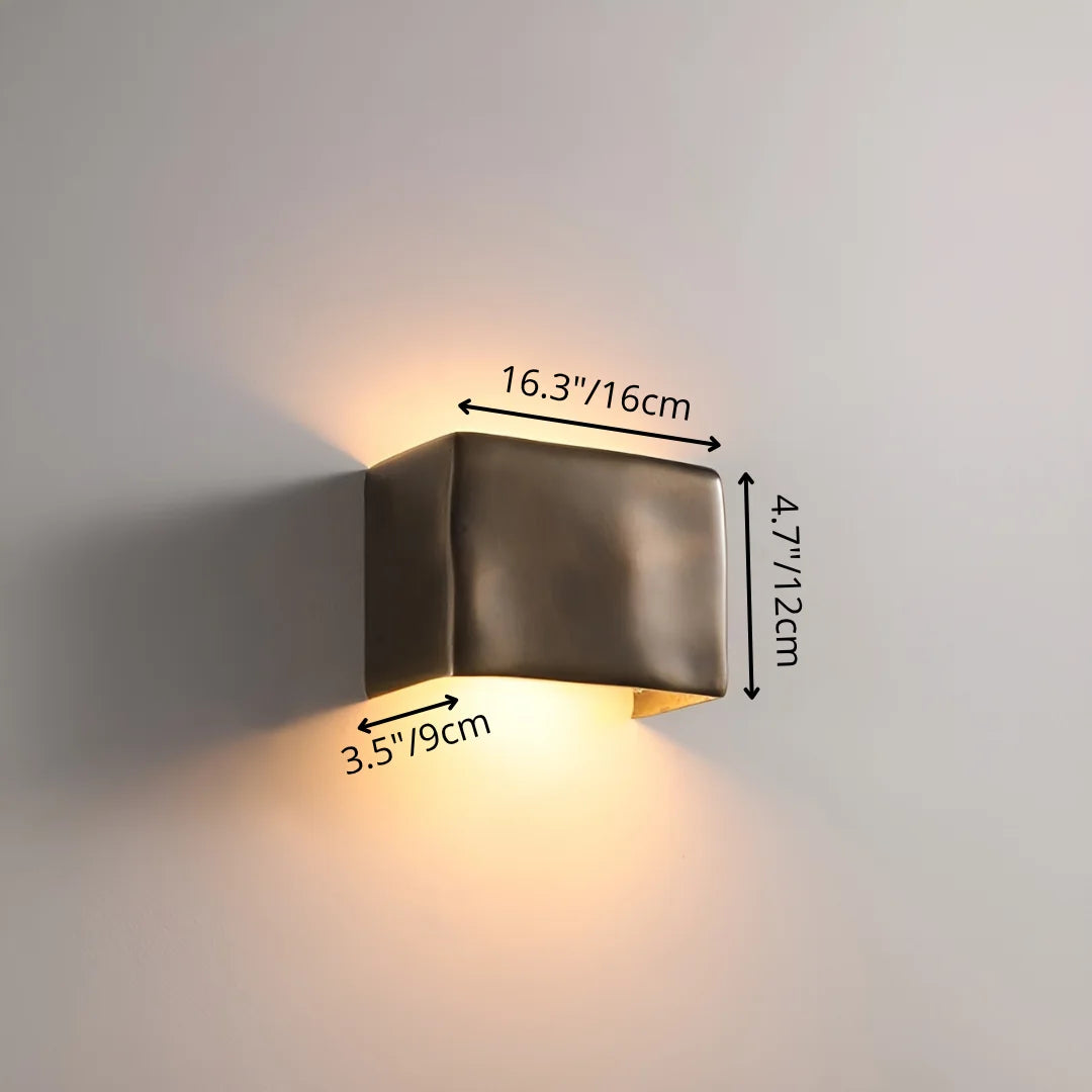 Ceres Haze Outdoor LED Wall Light - Exterior wall | Lucera Lighting