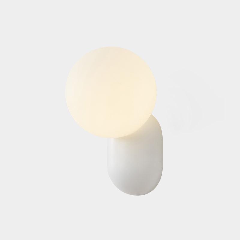 ChicGlow Resin Wall Lamp - Elegant LED Sconce