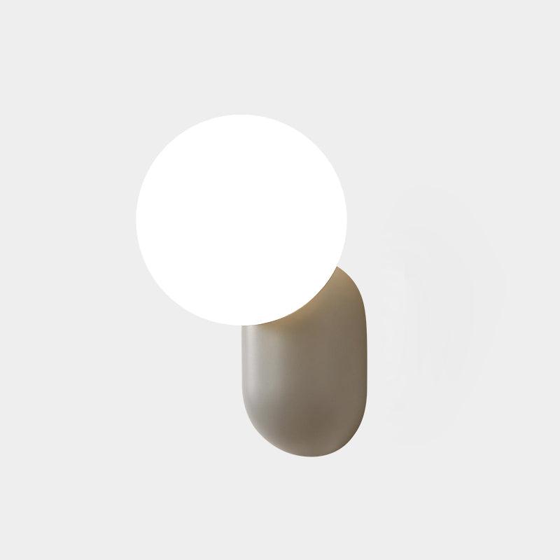 ChicGlow Resin Wall Lamp - Elegant LED Sconce