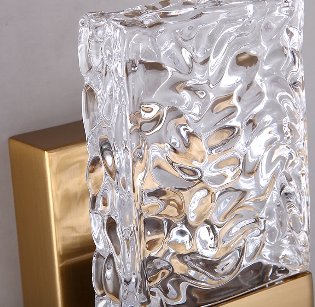 Radiance Arc Wall Lamp - Luxe Crystal LED Sconce