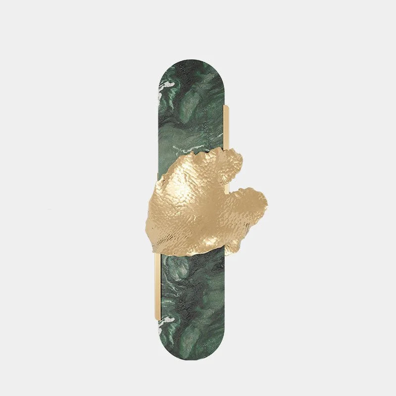 Vertex Imperial Wall Sconce - Copper & Marble - Wall Lights & Sconces | Lucera Lighting