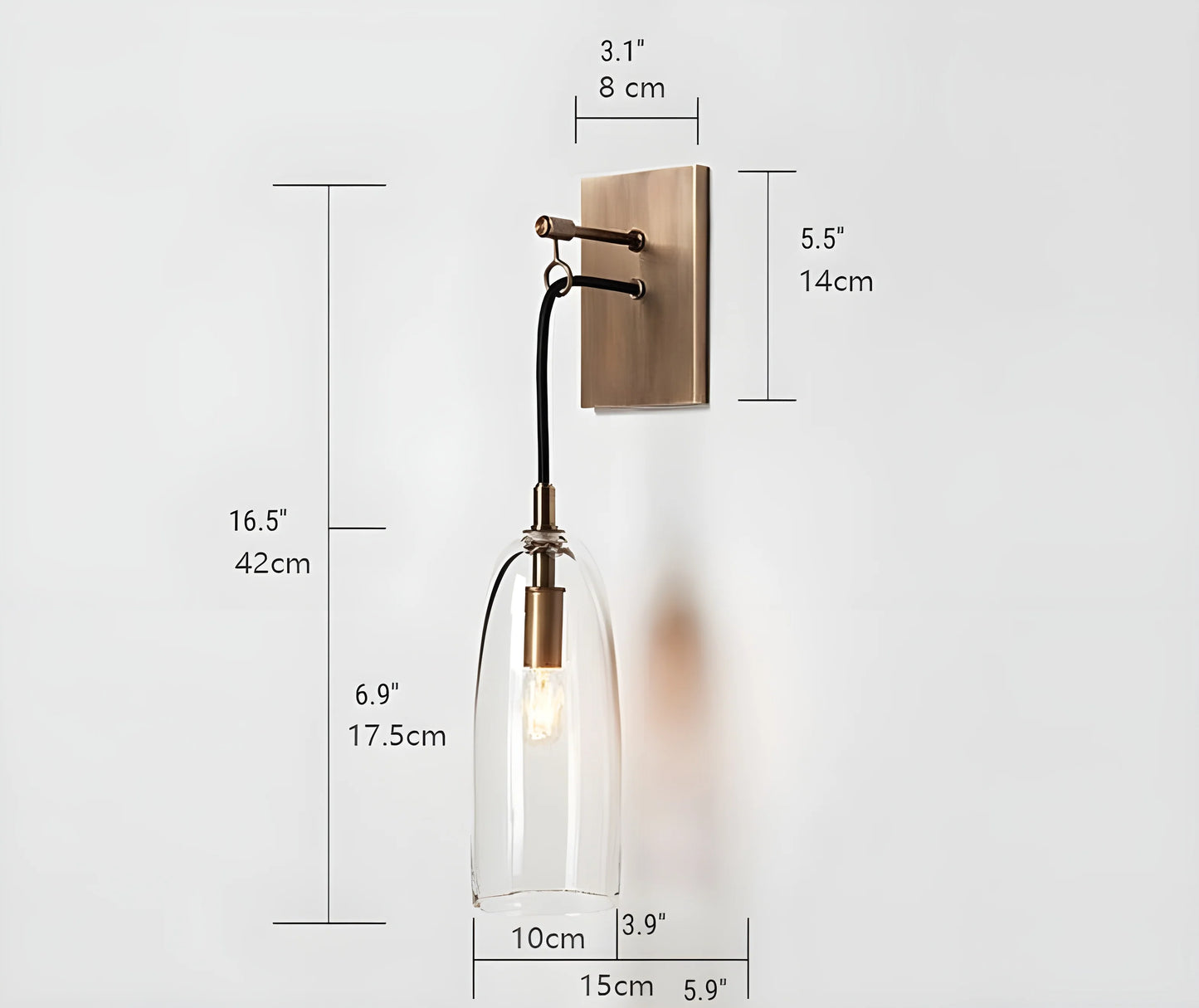 Veranda American Retro Wall Lamp for Living Room - Wall Lights & Sconces | Lucera Lighting