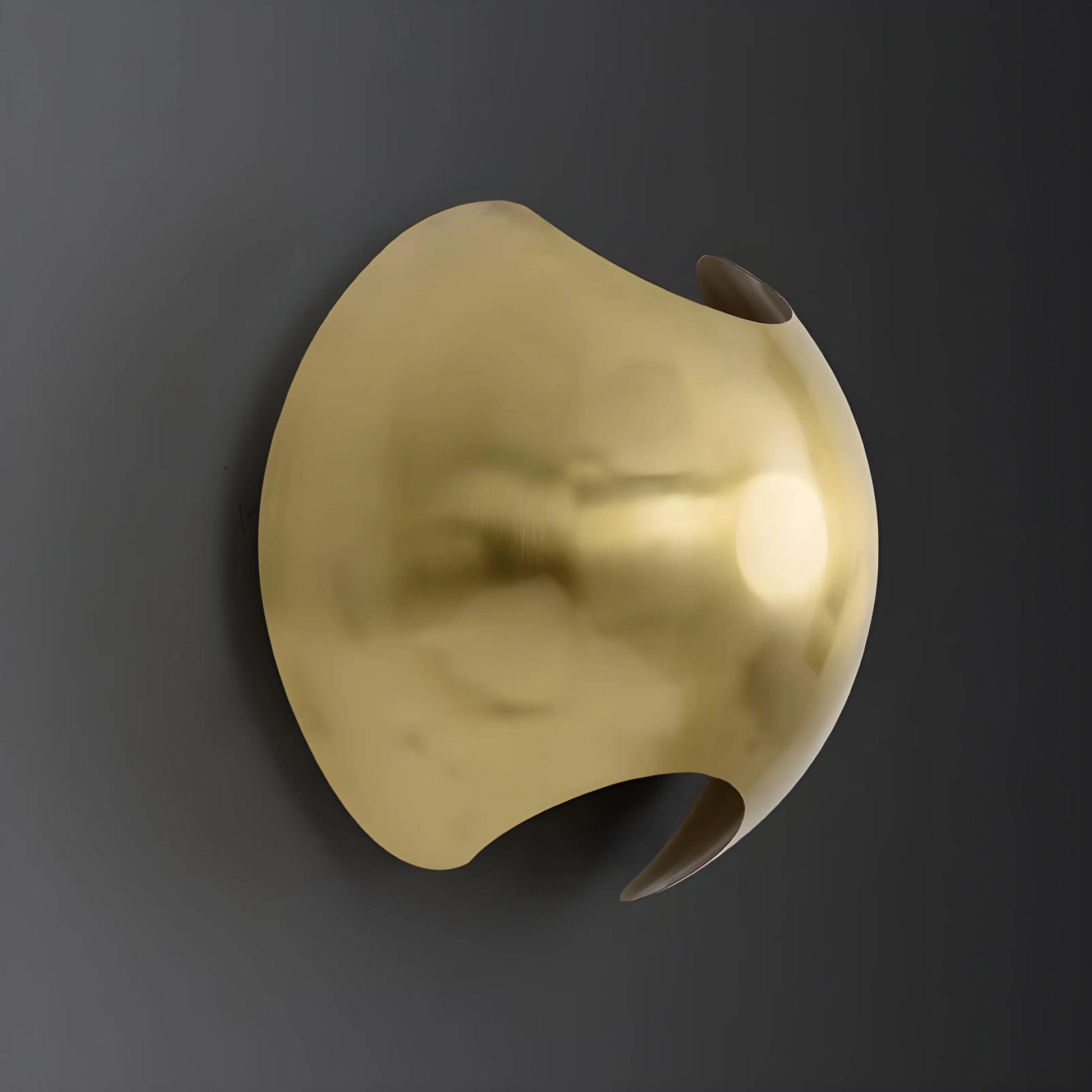 Wenge Semi Sphere Wall Lamp for Living Room - Wall Lights & Sconces | Lucera Lighting