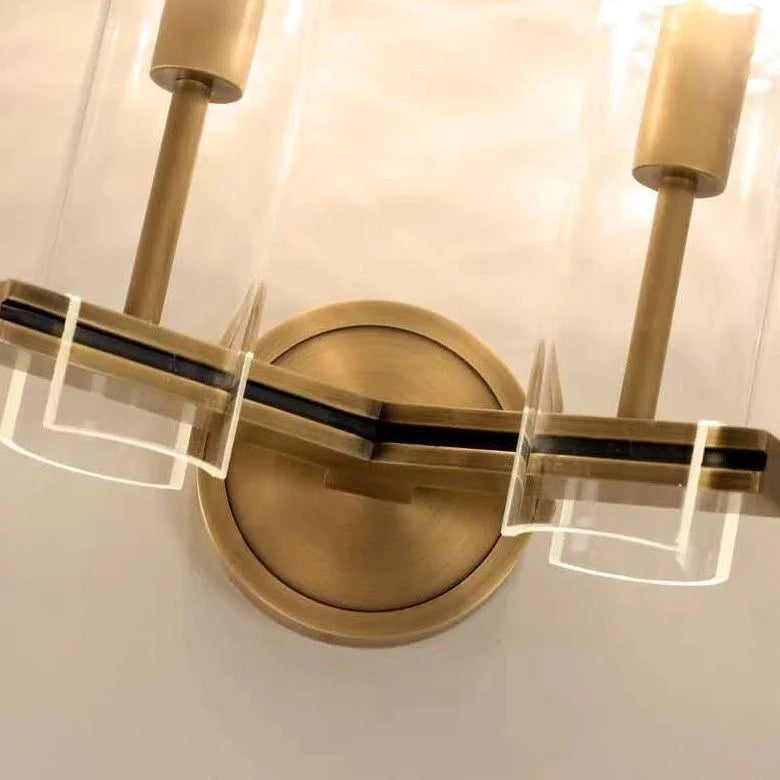 Trellis Glass Wall Lamp Romantic Style - Wall Lights & Sconces | Lucera Lighting