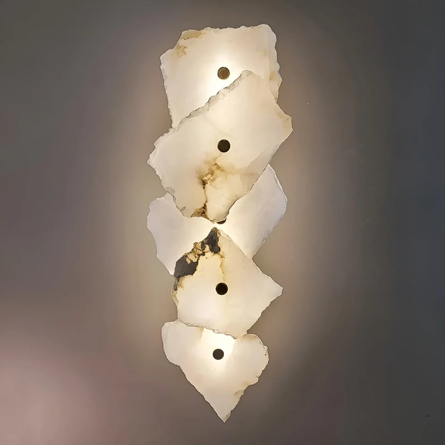 Dentil Natural Marble Wall Lamp - Wall Lights & Sconces | Lucera Lighting