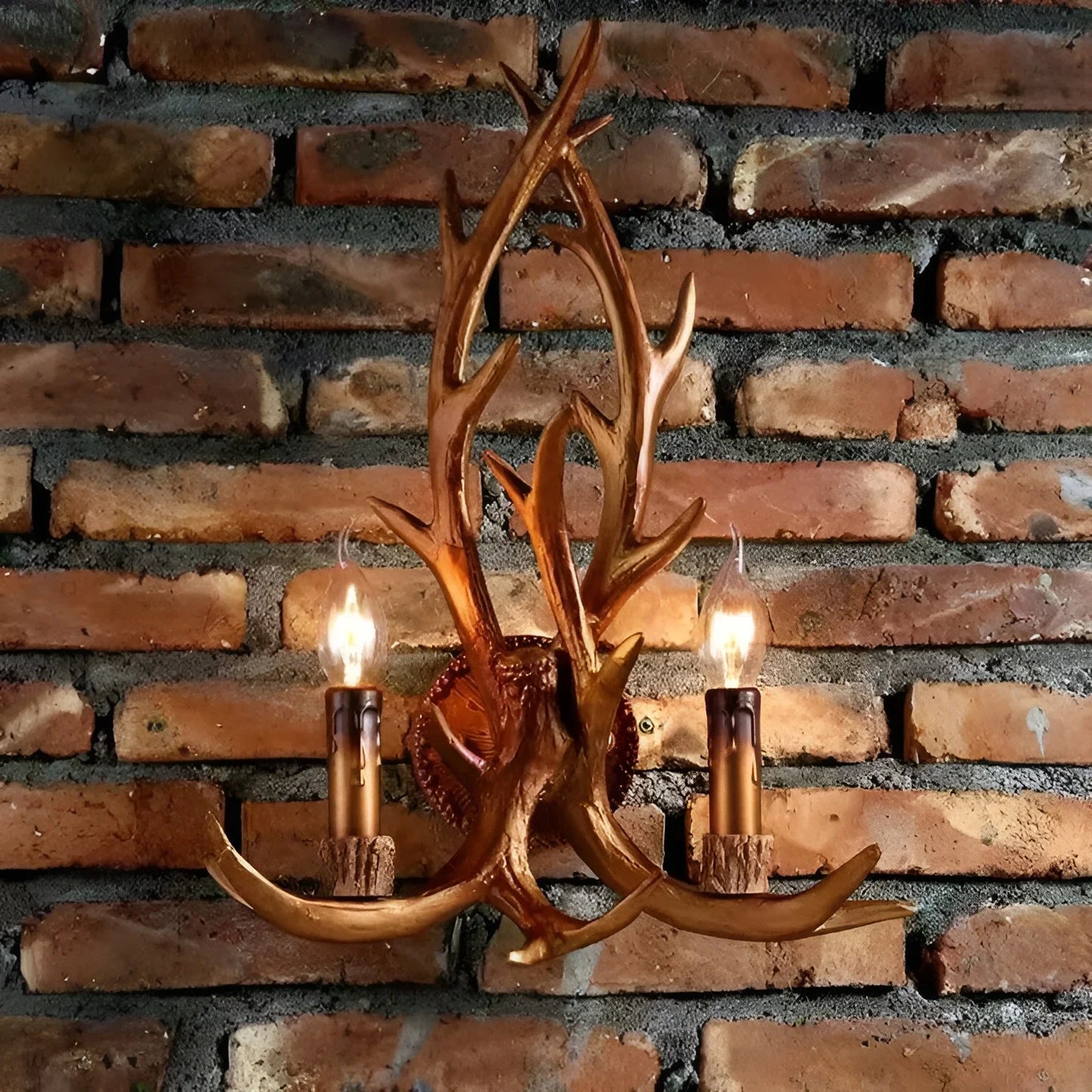 Noli Antlers Wall Sconce - Wall Lights & Sconces | Lucera Lighting