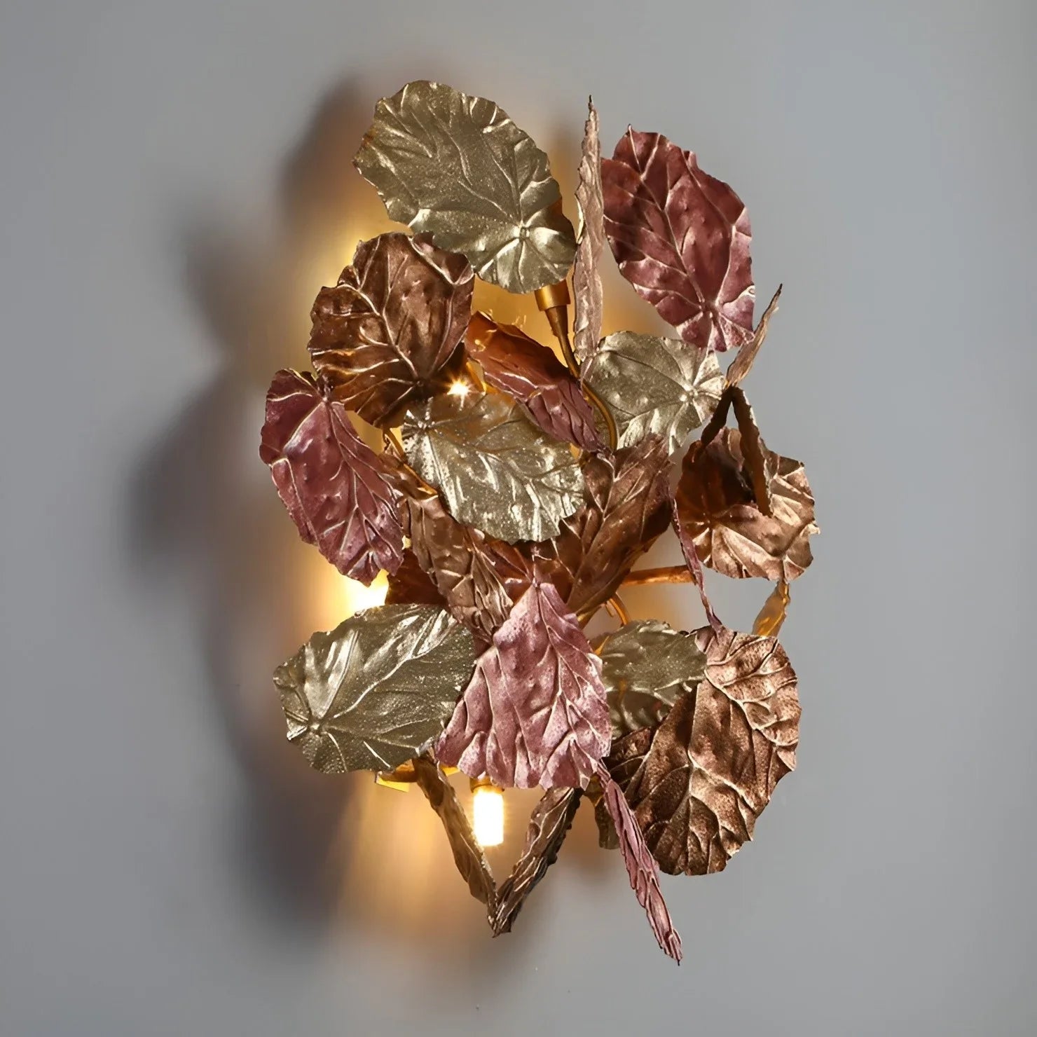 Yssel Maple Leaves Wall Lamp - Wall Lights & Sconces | Lucera Lighting