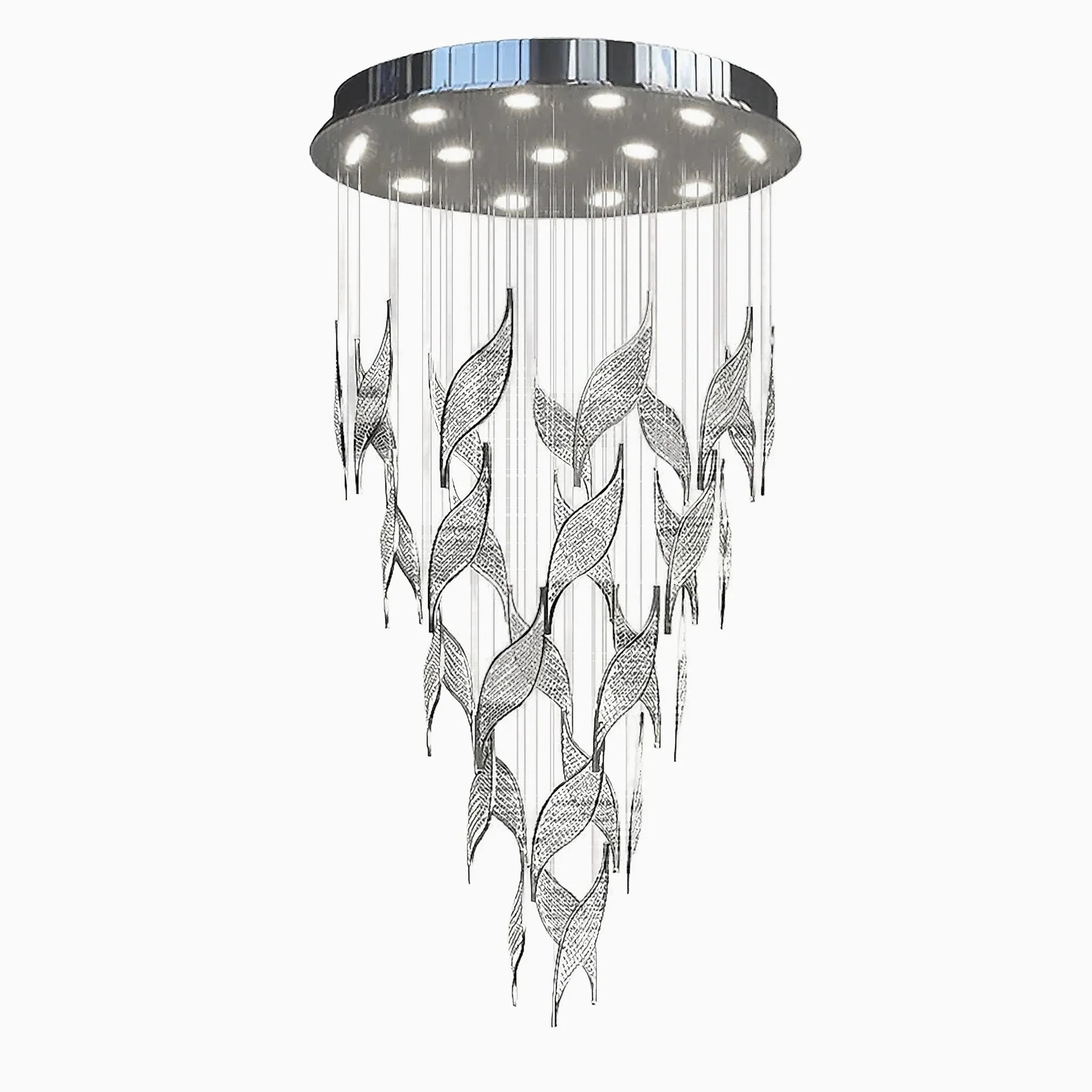 Brak LED Crystal Chandelier Bird Design - Chandeliers | Lucera Lighting