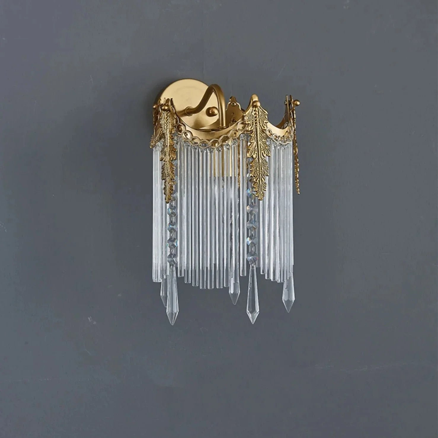 Opus Luxury European LED Crystal Wall Lamp - Wall Lights & Sconces | Lucera Lighting