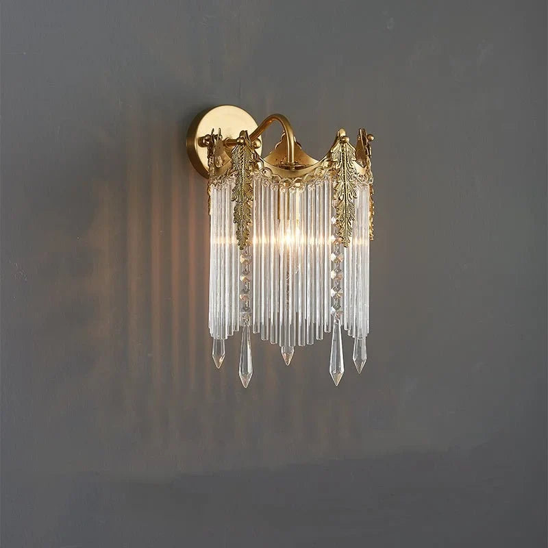 Opus Luxury European LED Crystal Wall Lamp - Wall Lights & Sconces | Lucera Lighting