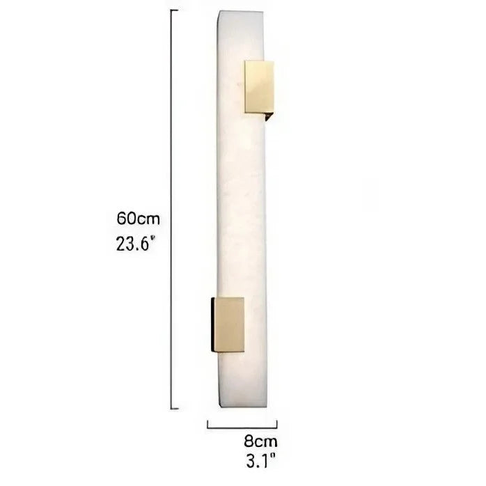 Dendral Futuristic Marble Wall Lamp for Living Room - Wall Lights & Sconces | Lucera Lighting