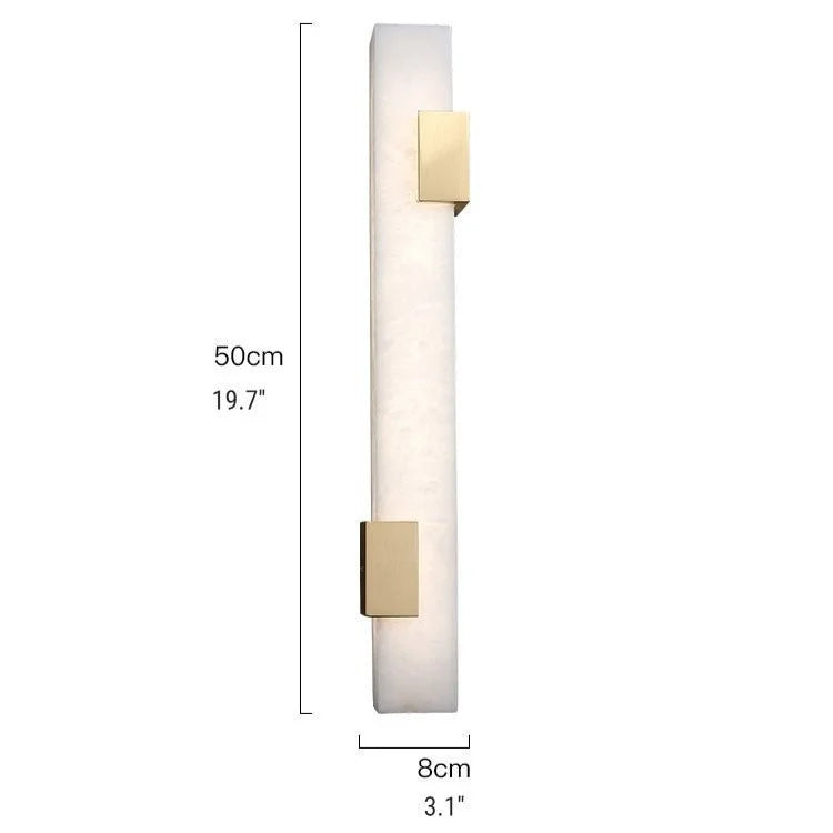 Dendral Futuristic Marble Wall Lamp for Living Room - Wall Lights & Sconces | Lucera Lighting