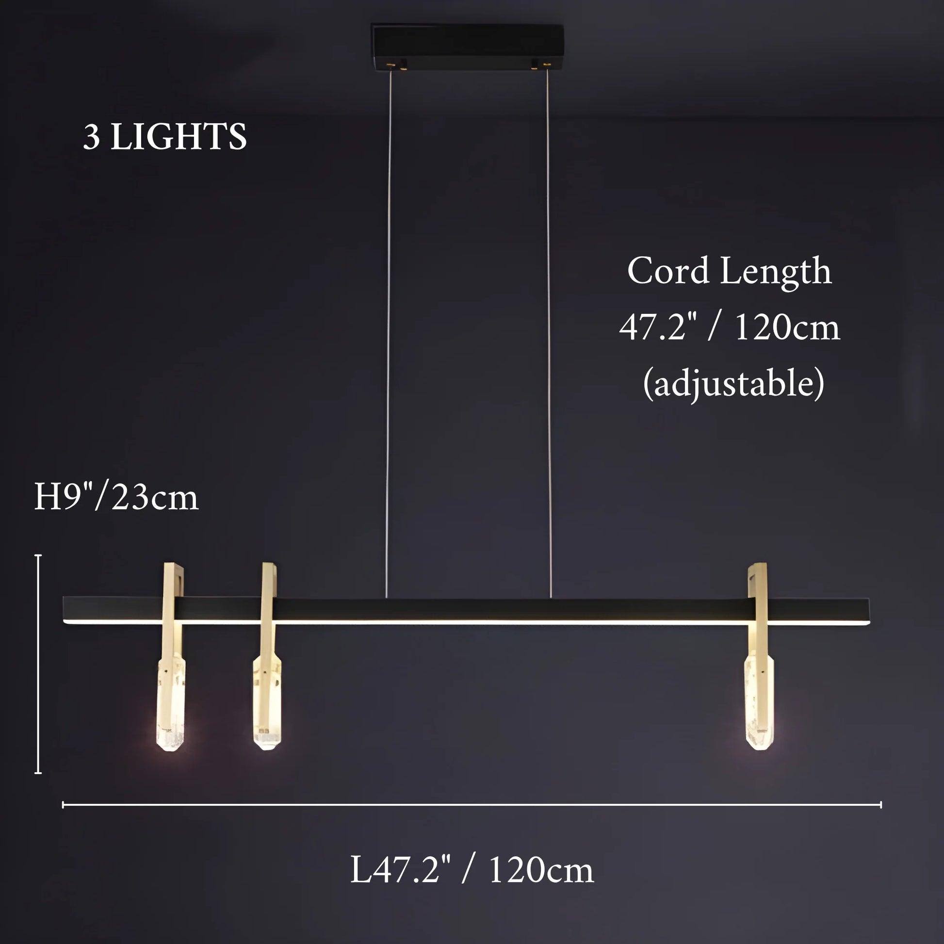 Jord Postmodern Copper Crystal Pendant Lamp - Pendant Lights | Lucera Lighting