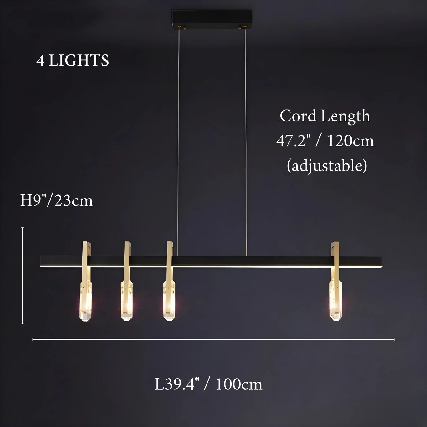 Jord Postmodern Copper Crystal Pendant Lamp - Pendant Lights | Lucera Lighting