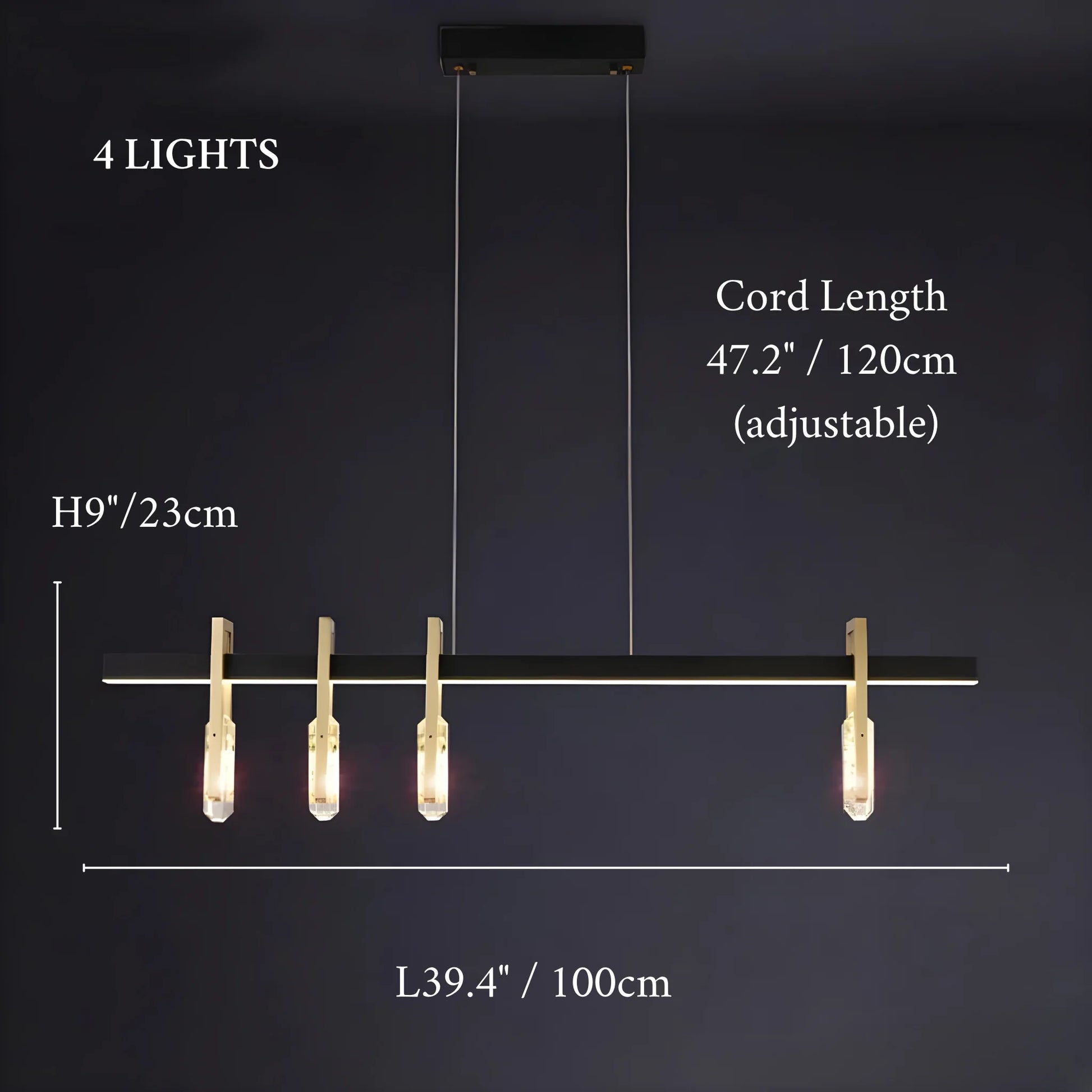 Jord Postmodern Copper Crystal Pendant Lamp - Pendant Lights | Lucera Lighting