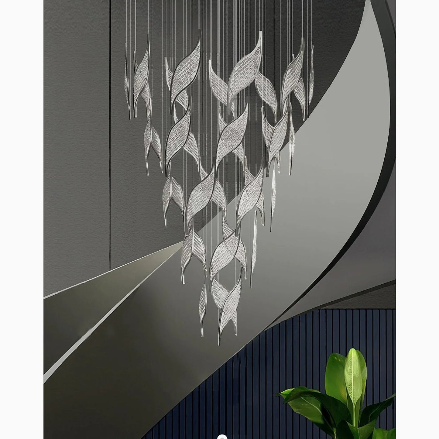 Brak LED Crystal Chandelier Bird Design - Chandeliers | Lucera Lighting