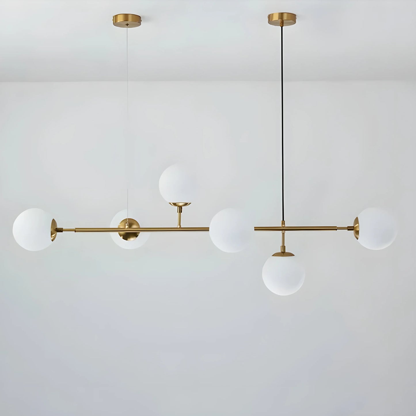 Dag Glass Ball LED Pendant Light for Dining Room - Pendant Lights | Lucera Lighting