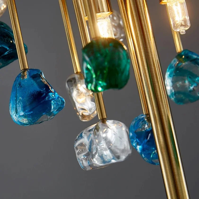 Segreto Gold Crystal Accent Light - Lamps | Lucera Lighting