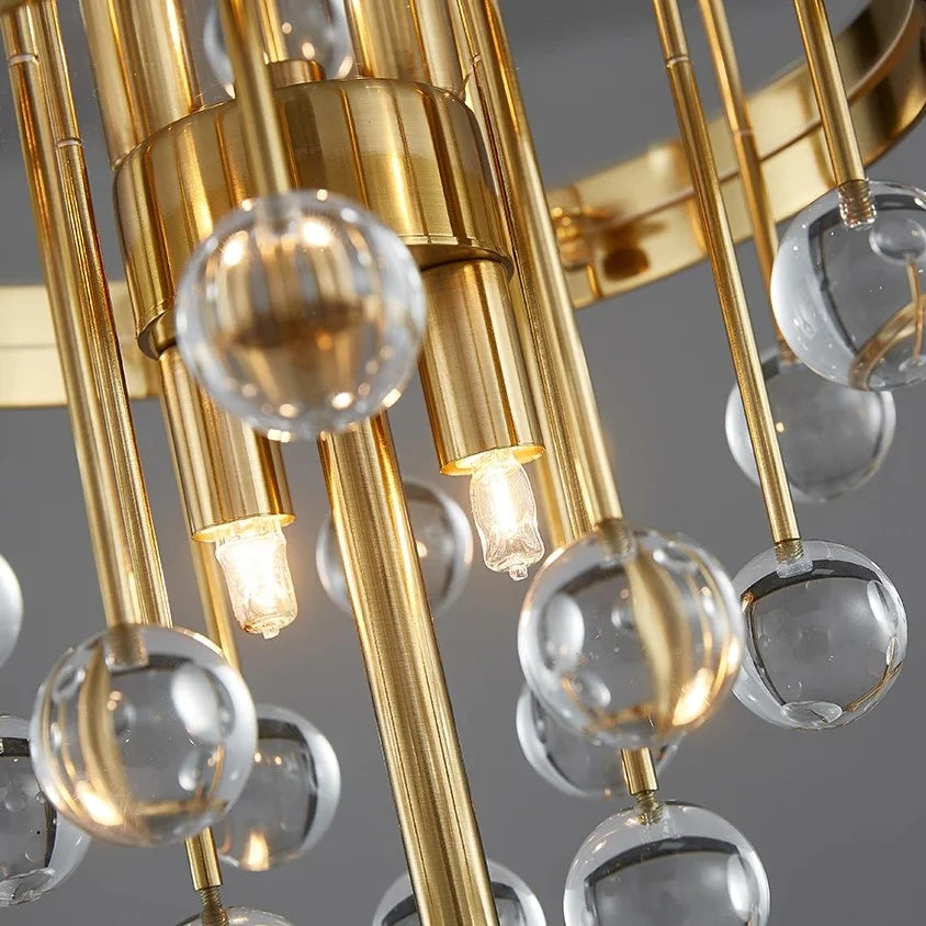 Segreto Gold Crystal Accent Light - Lamps | Lucera Lighting