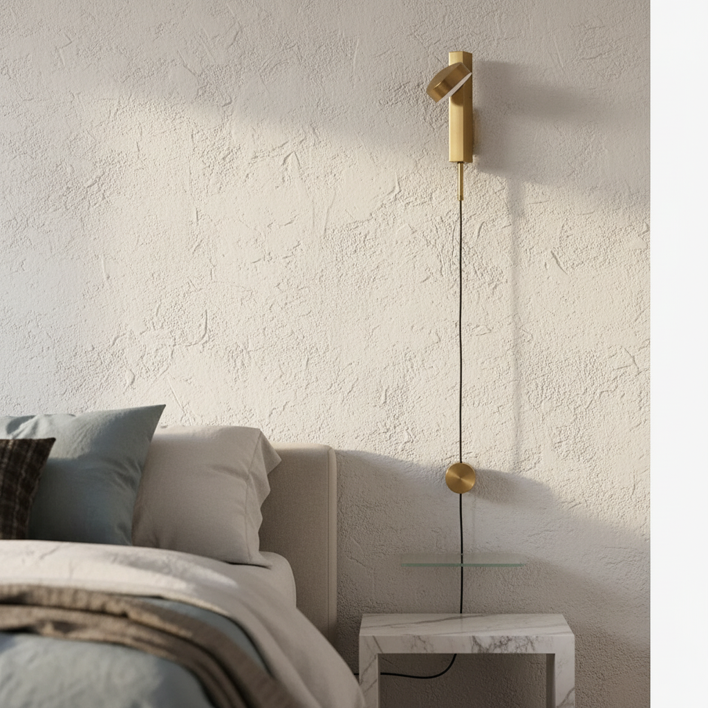 Ritardando Black/Gold Rotating LED Wall Sconce - Wall Lights & Sconces | Lucera Lighting