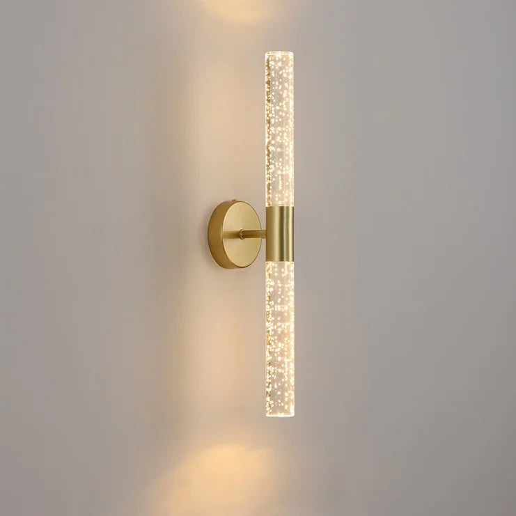 Cantata Modern Minimalistic Golden Wall Lamp - Wall Lights & Sconces | Lucera Lighting
