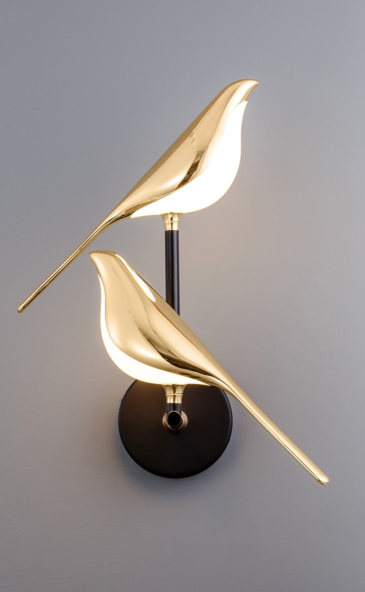 BirdGlow - Luxe LED Bird Wall Lamp