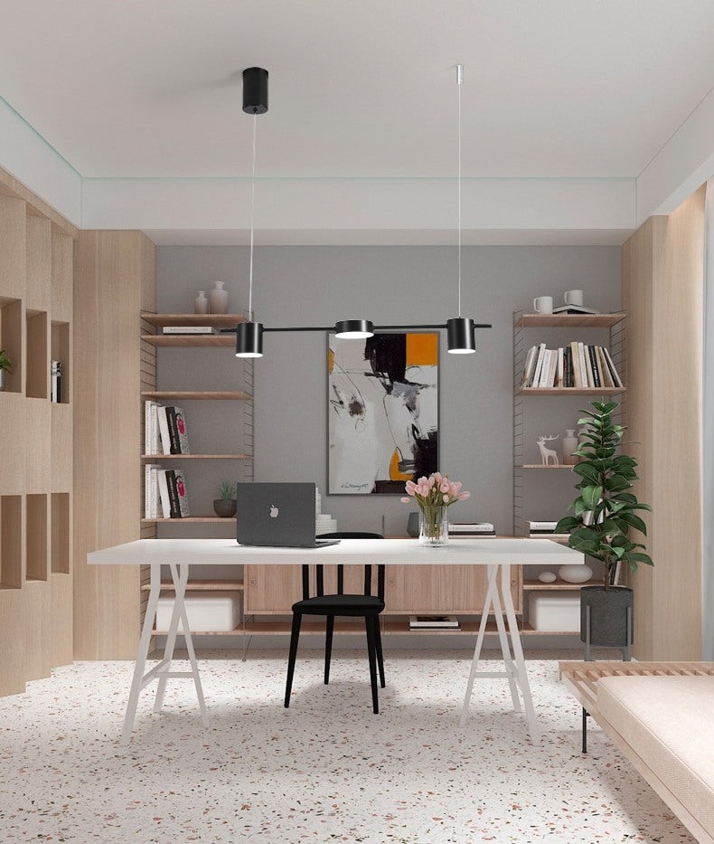 Rind Minimalistic Black/Gold Pendant Lamp - Pendant Lights | Lucera Lighting