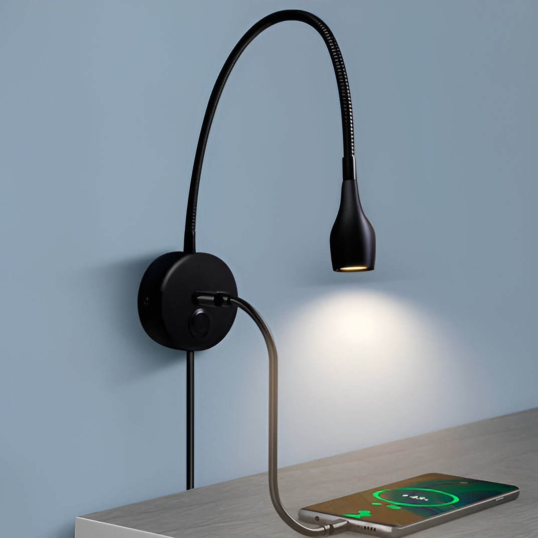 Luminara Wall Lamp - Adjustable LED Reading Light
