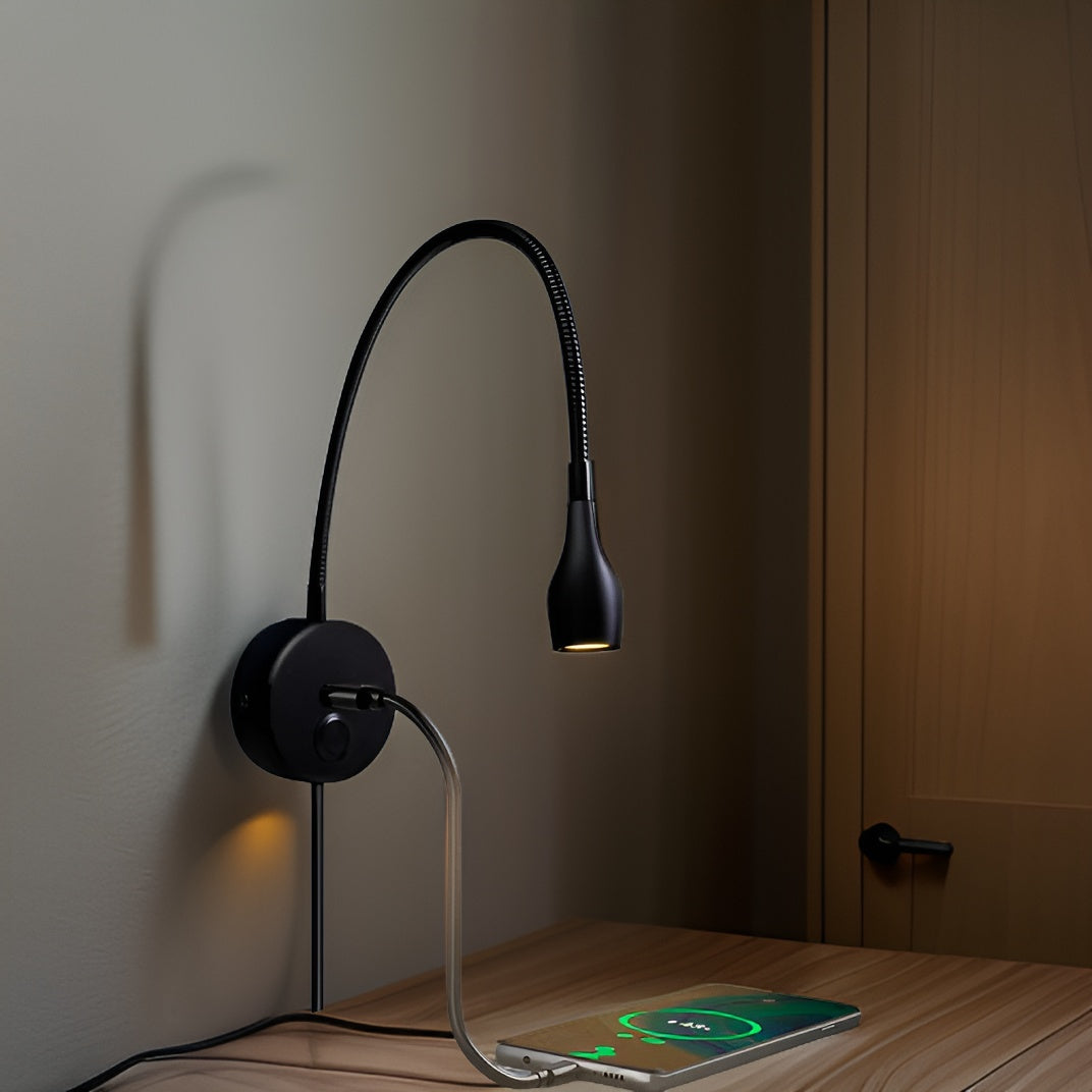 Luminara Wall Lamp - Adjustable LED Reading Light